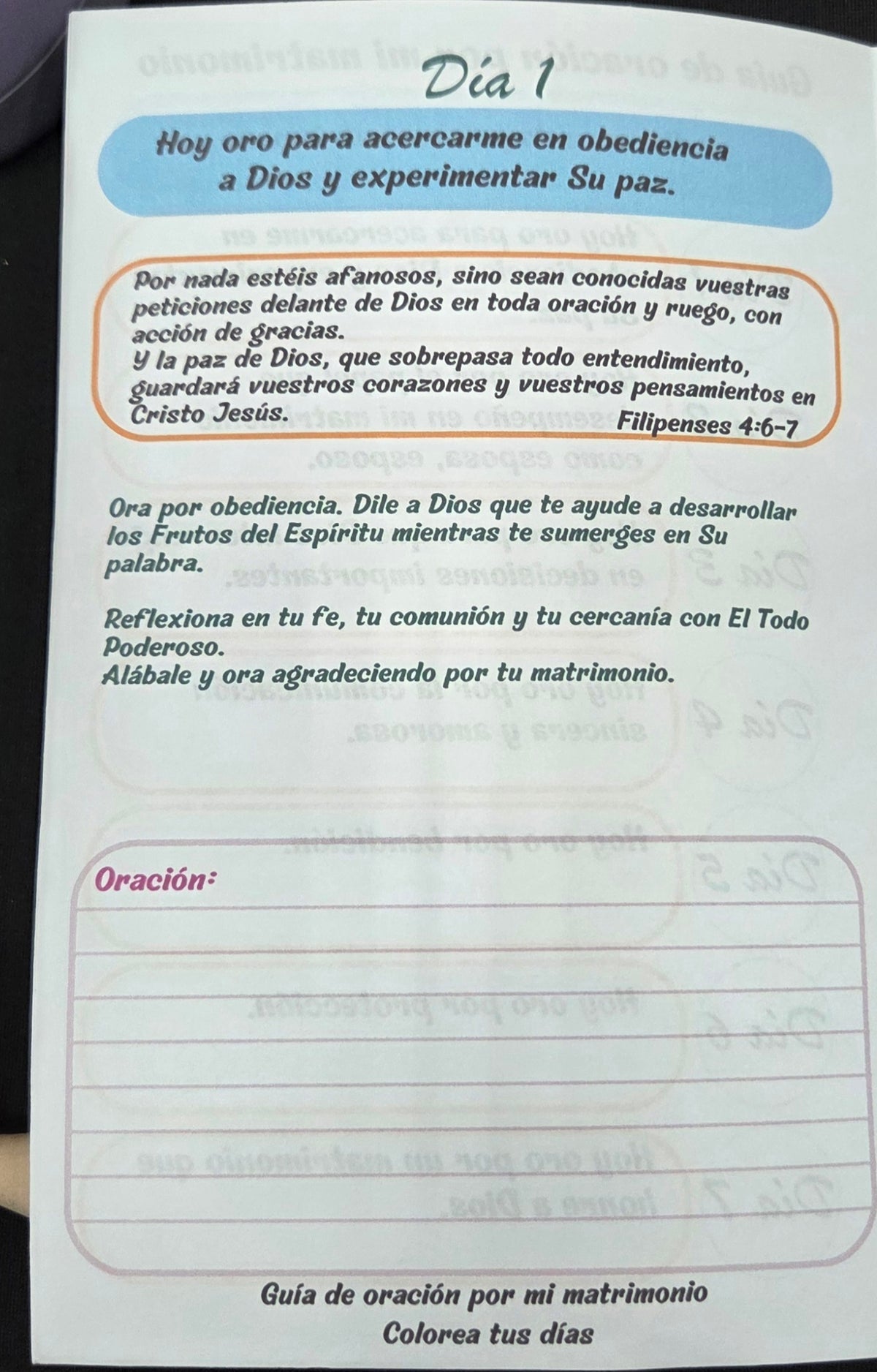 Guía de oración por mi matrimonio