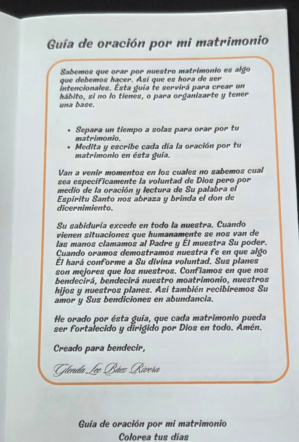 Guía de oración por mi matrimonio