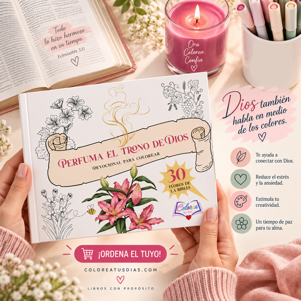 Perfuma el Trono de Dios